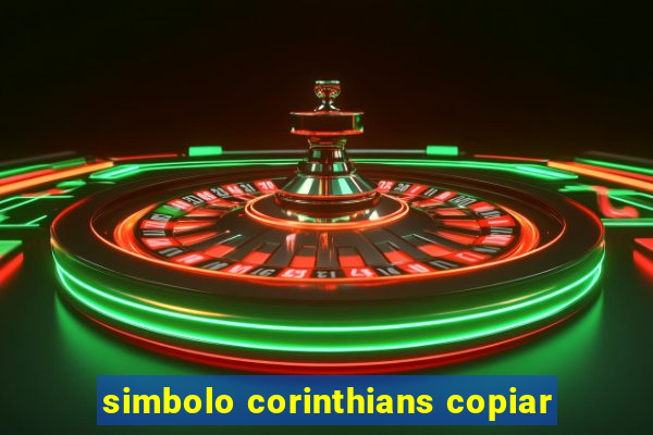 simbolo corinthians copiar